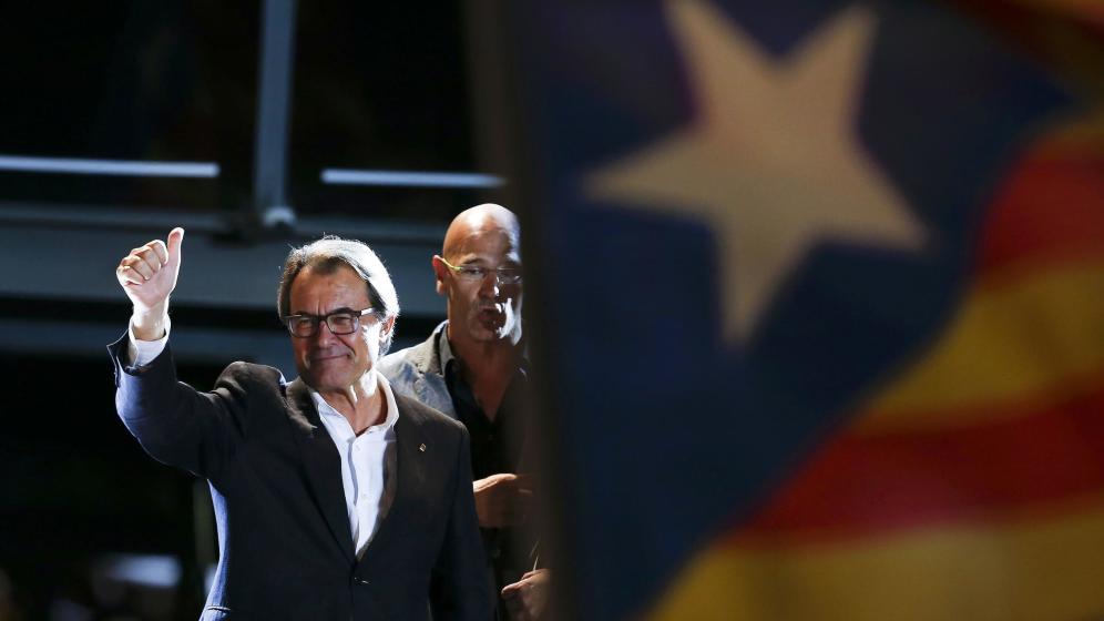 El 27-S deja en el alero a Mas y hundido a Rajoy