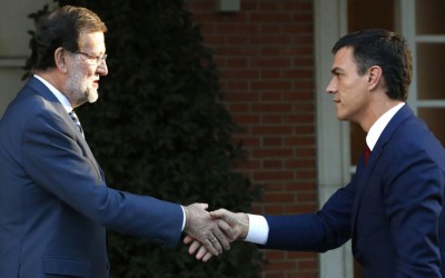 Rajoy y Sánchez están en el alero